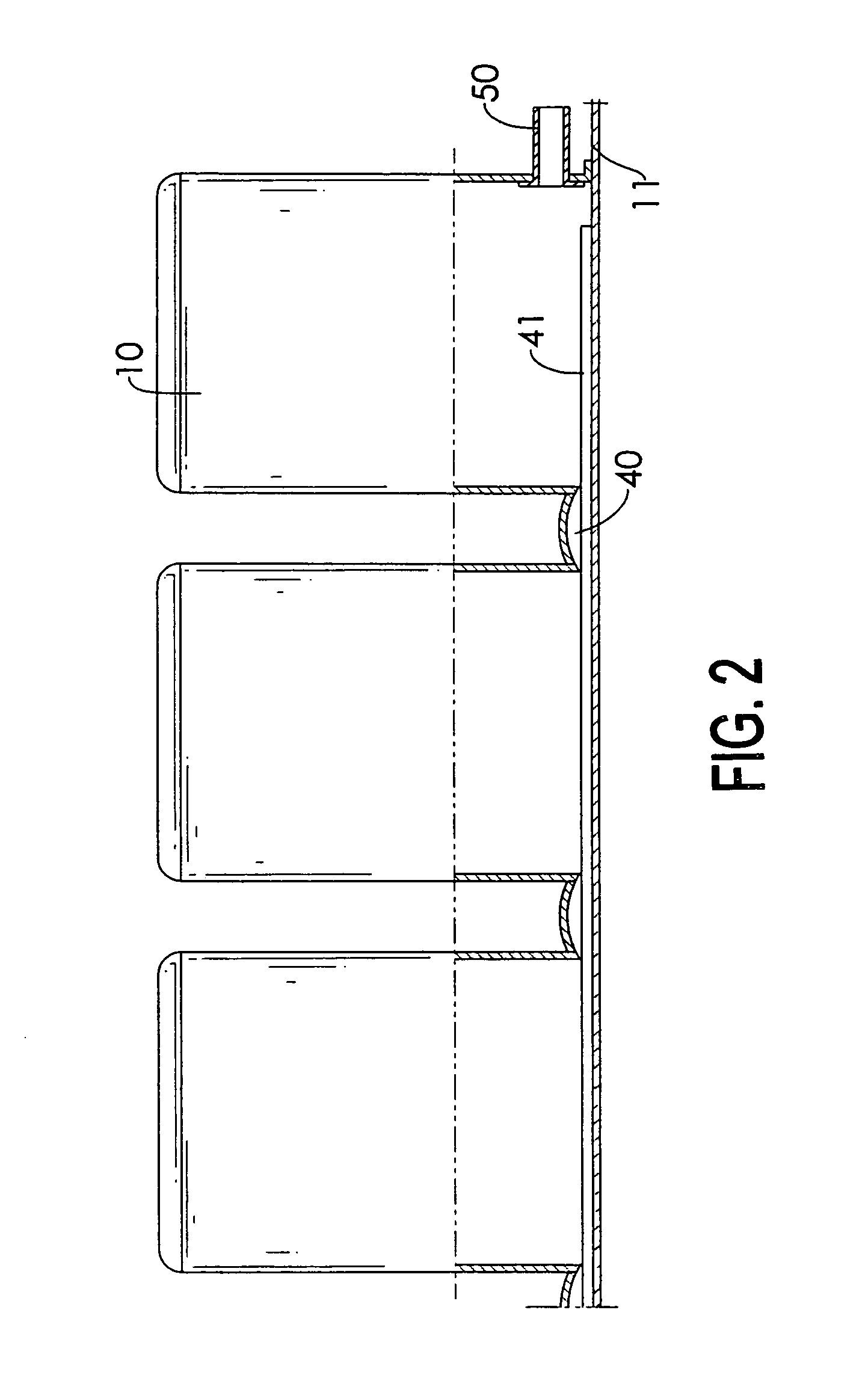 Air bed having independent air chambers