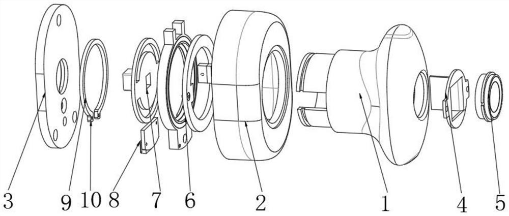 Fingerprint lock cylinder