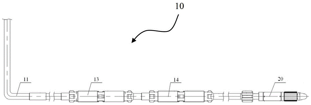 Sliding sleeve switch string and using method thereof