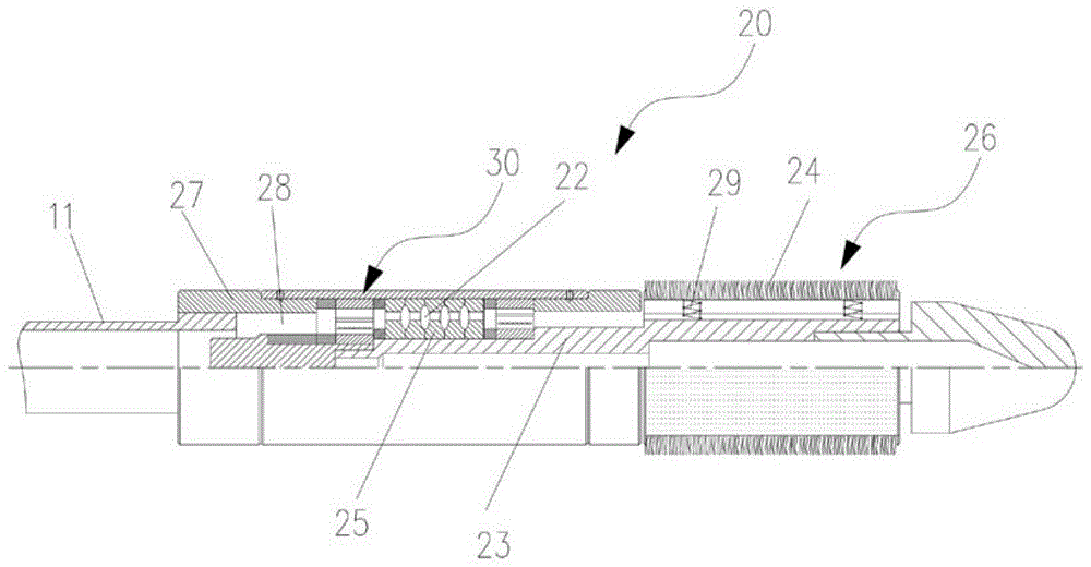 Sliding sleeve switch string and using method thereof