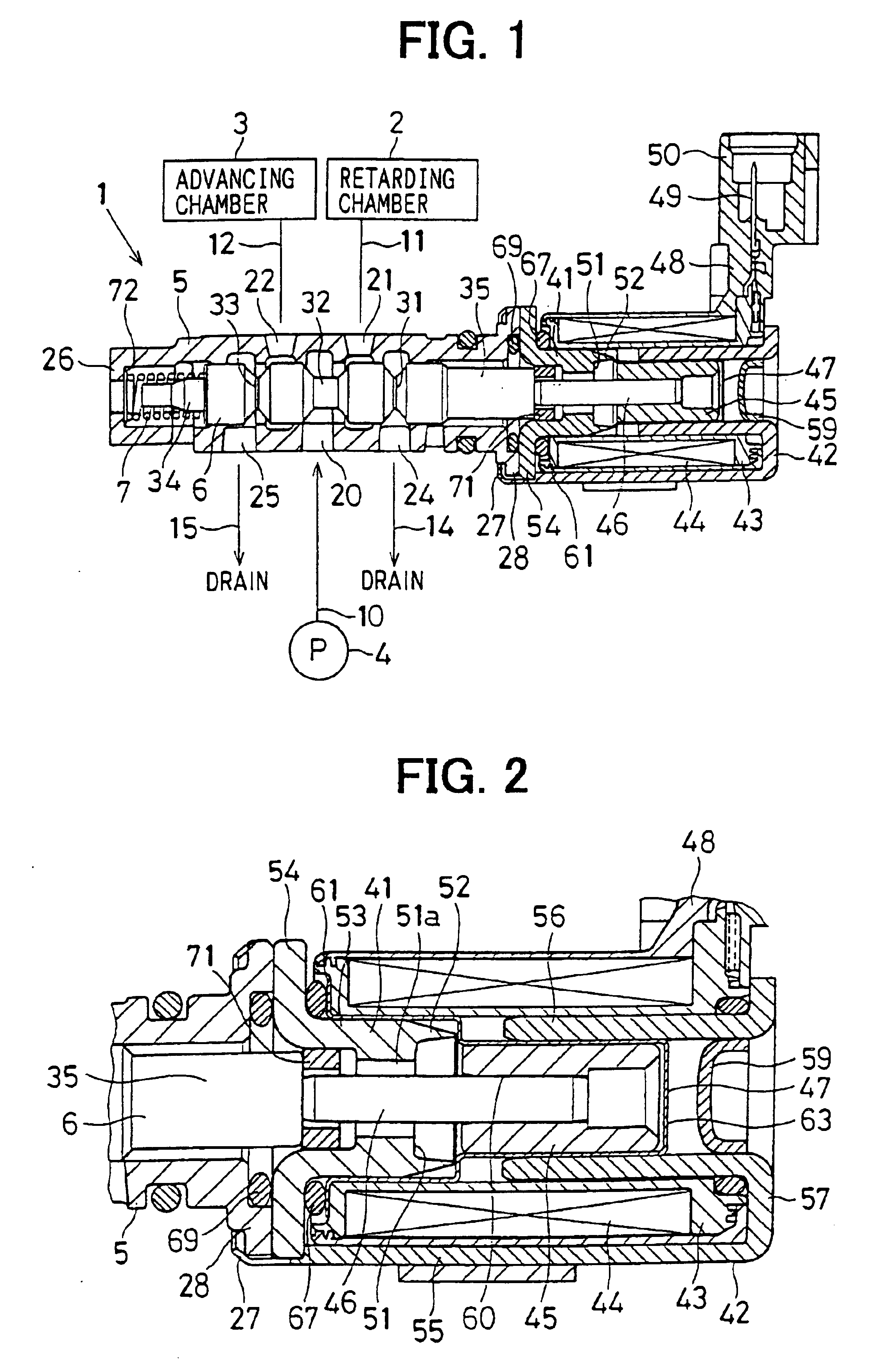 Solenoid valve with improved magnetic attractive force