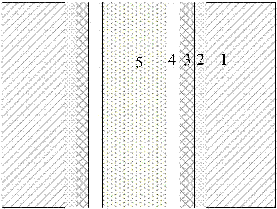 A through-silicon via structure based on a pn junction and its manufacturing method