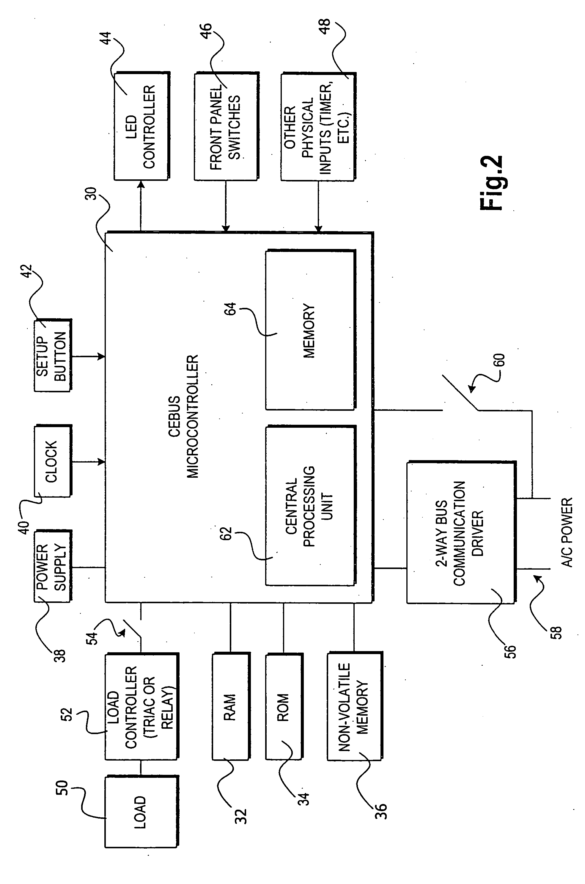 Method and apparatus for providing distributed control of a home automation and control system