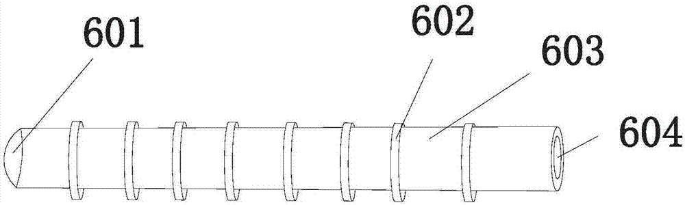 Novel yarn organizing device for sock machine