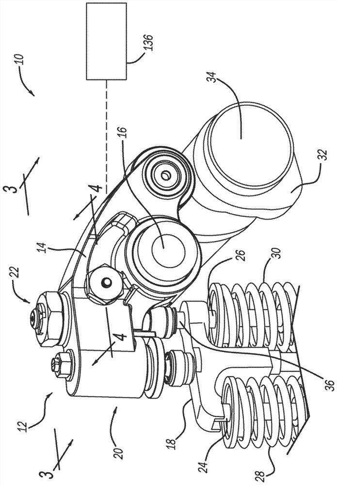 Engine braking castellation mechanism