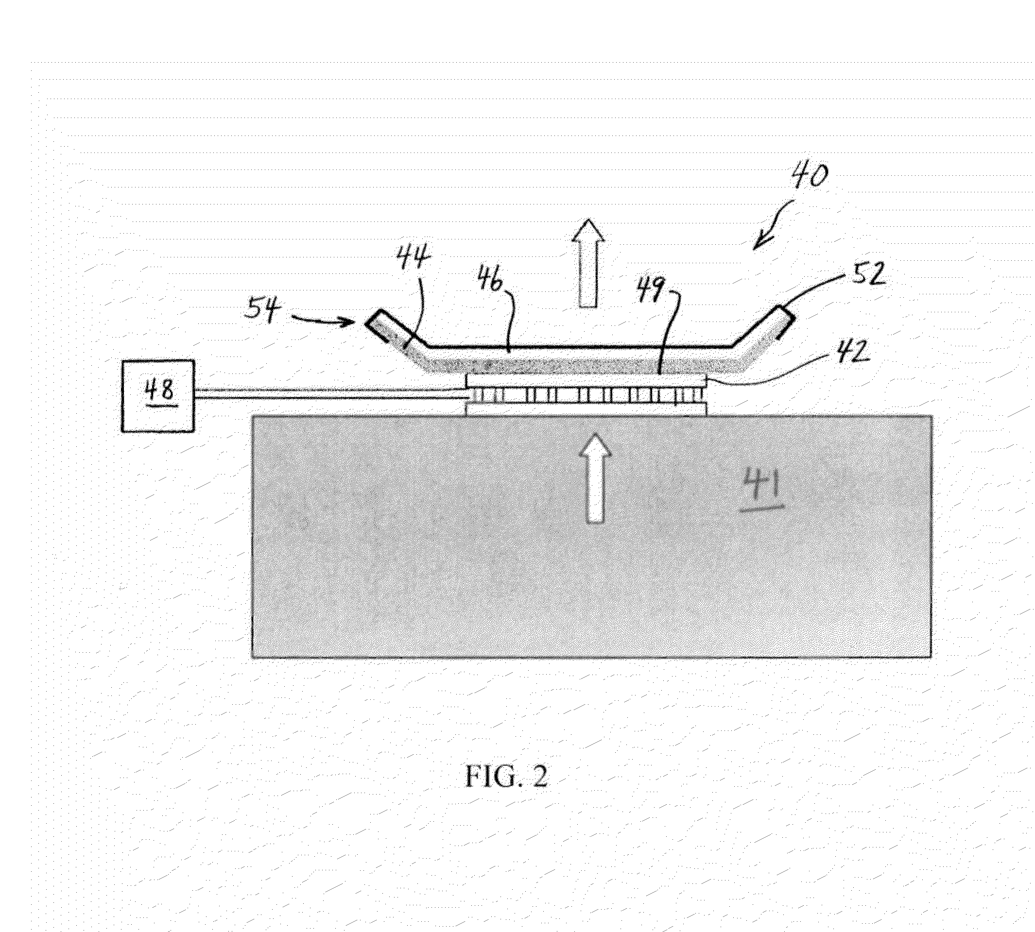 Apparel with integral heating and cooling device