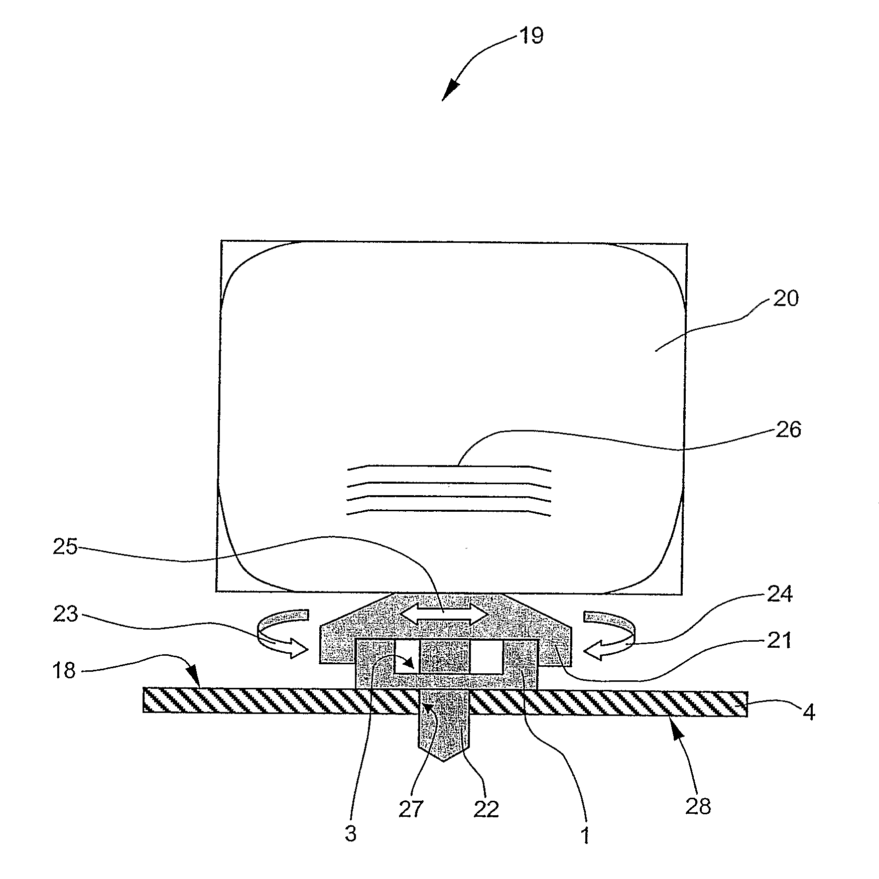 Method for Joining a First Component Formed of a Plastic Material to a Second Component, and Joining Element and Device