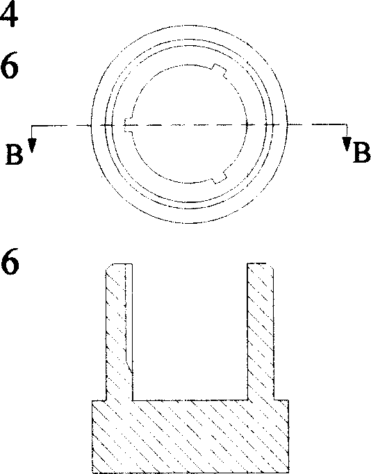 Set in use for turning on and off opening of channel inside valve body