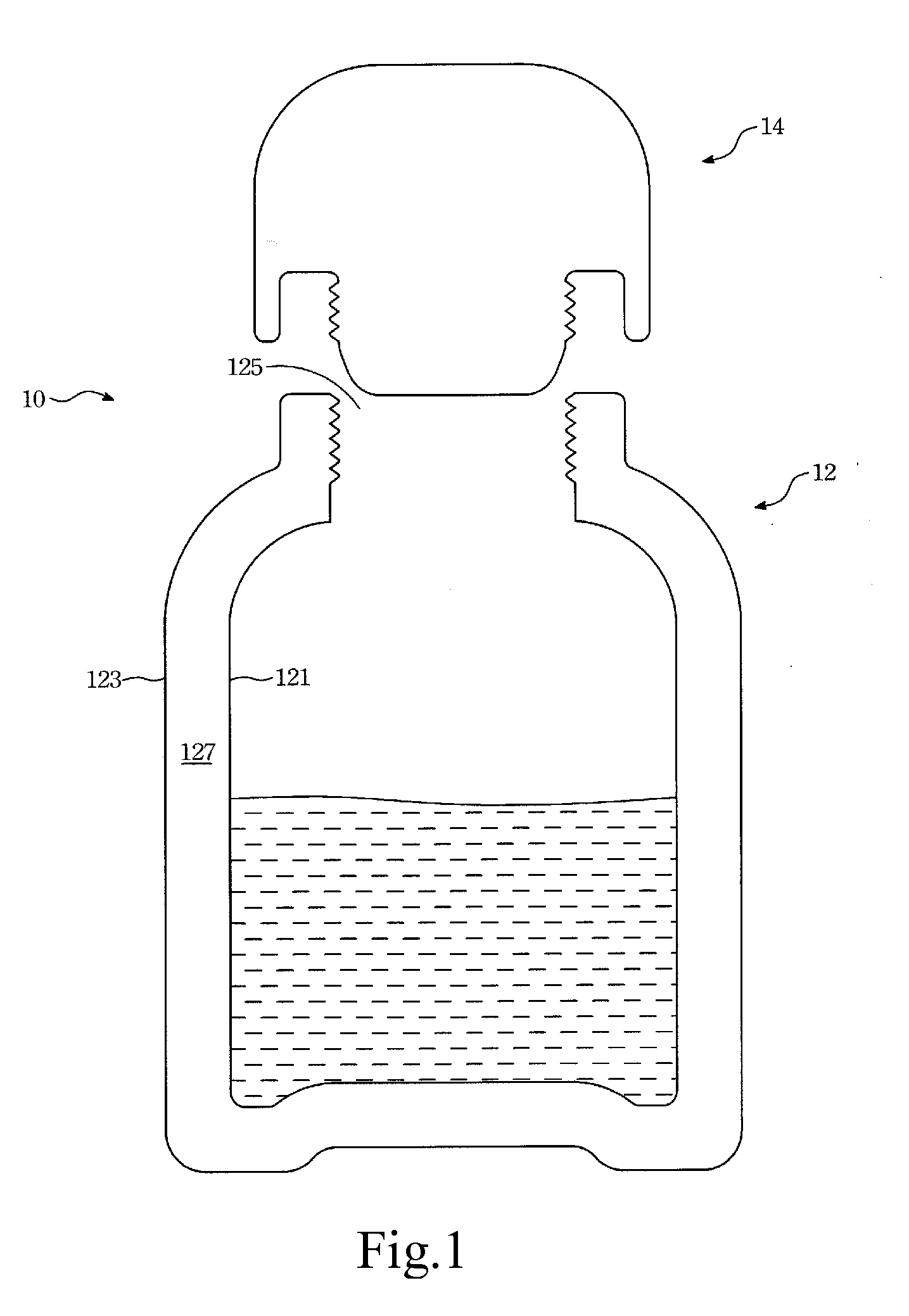 Heat retaining bottle