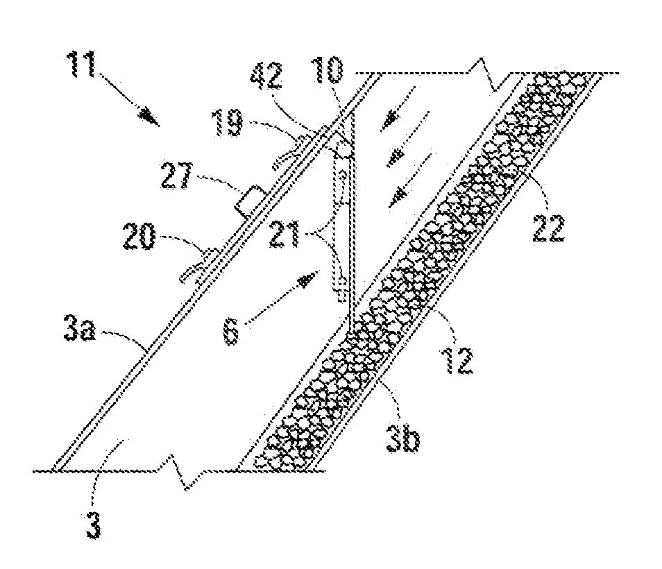 Apparatus and Method for Passive Dust Control in a Transfer Chute
