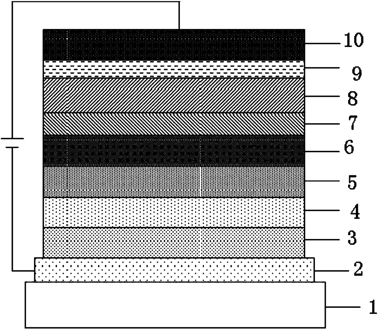 Aza-spirofluorene anthracene heterocyclic compound and application thereof in organic electroluminescence elements