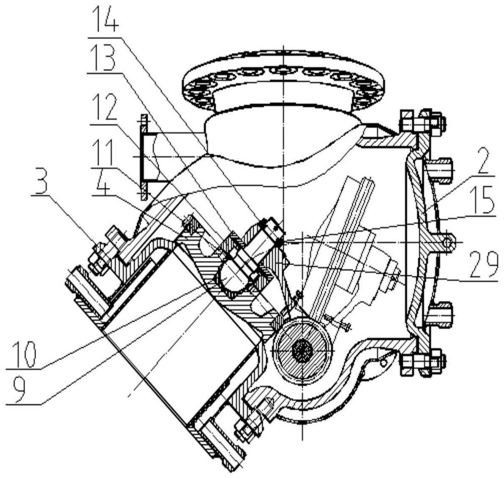 A titanium alloy exhaust tongue valve