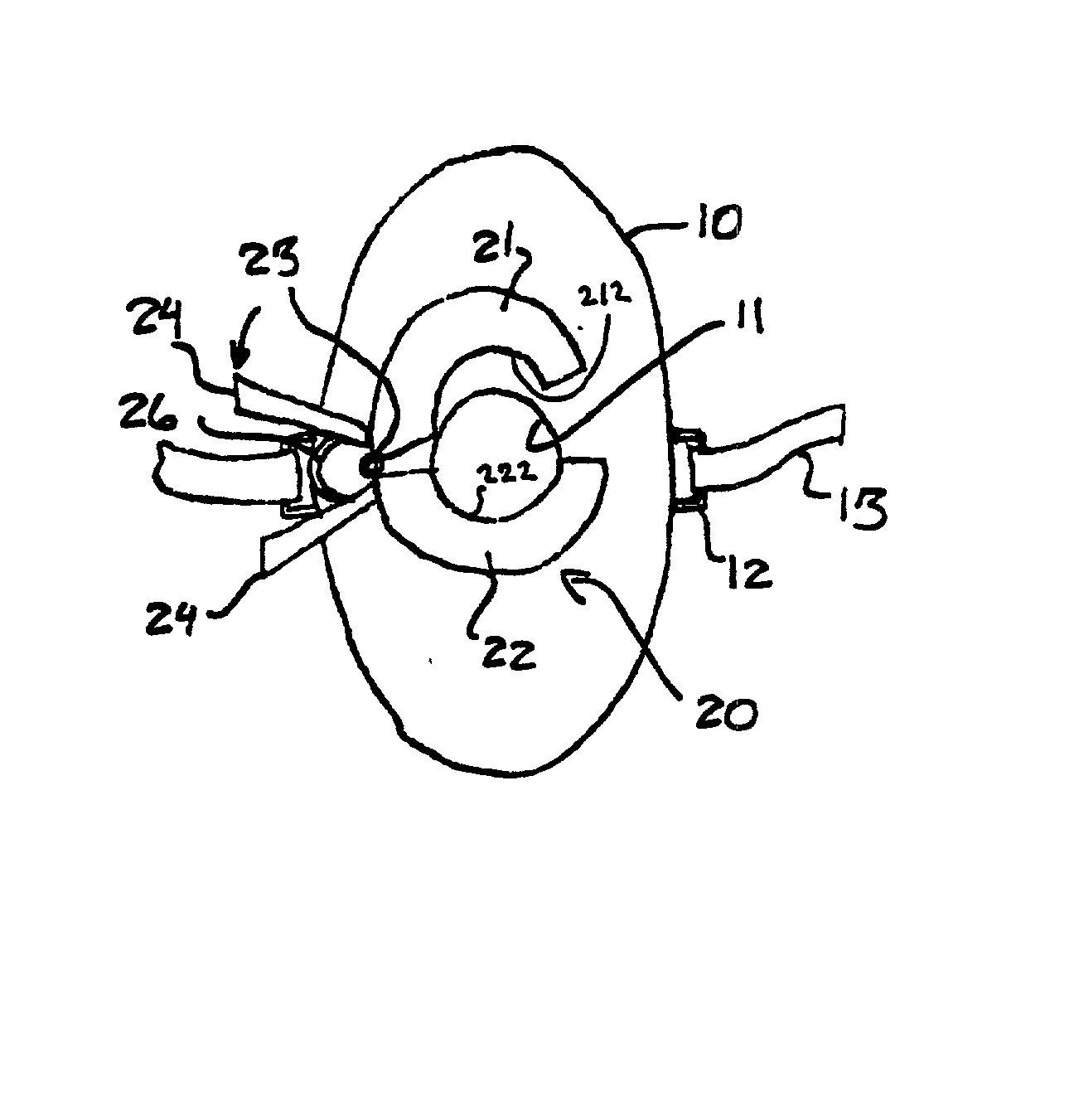 Securing device for an endotracheal tube