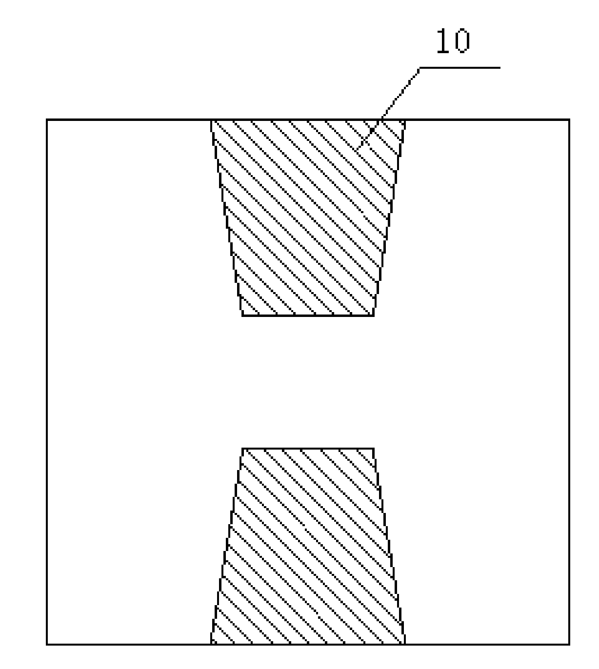 Completely-integrated impact piece ignitor and preparation method thereof