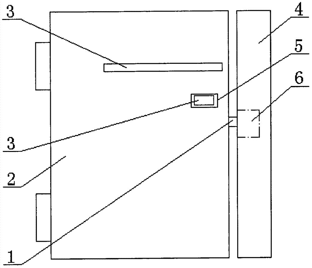 Intelligent door lock system and implementation method of preventing door from being closed accidentally