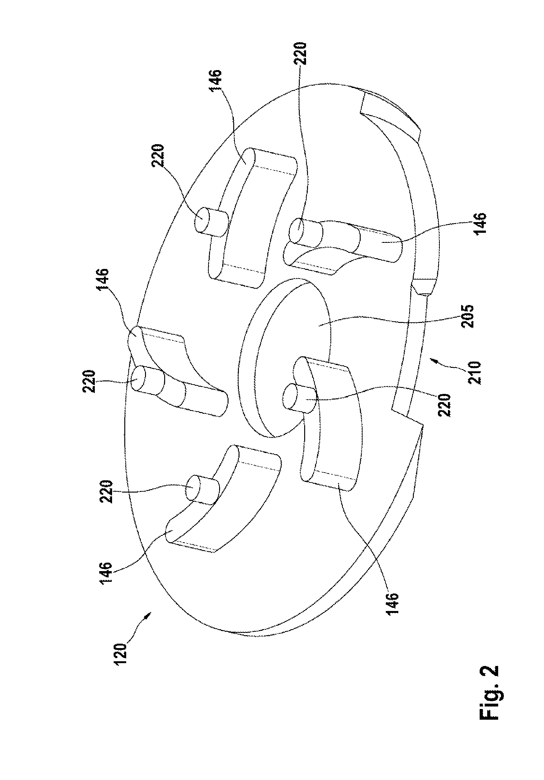 Two-stage centrifugal pump