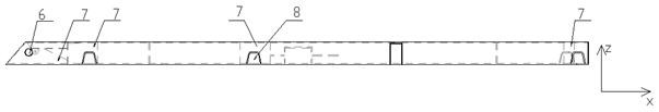 Method for carrying out CAE analysis on rigidity of auxiliary frame of special vehicle