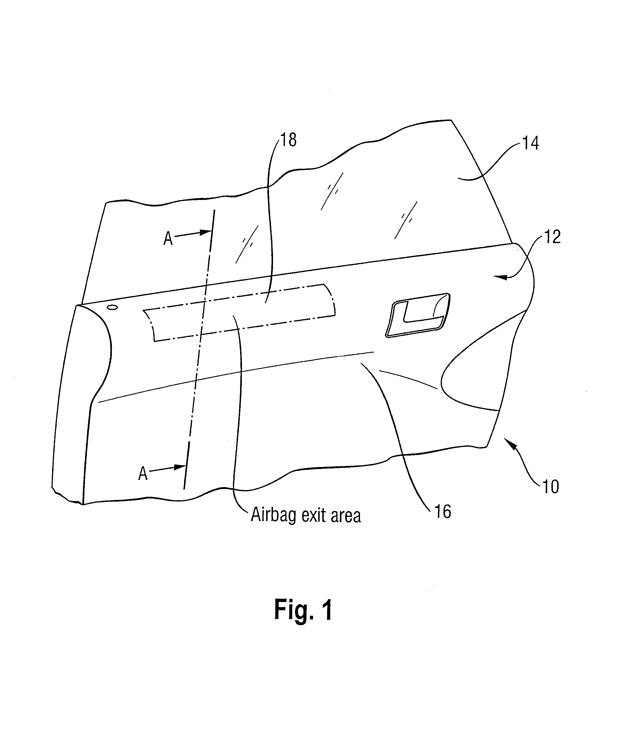 Motor vehicle door trim and method for the manufacture thereof