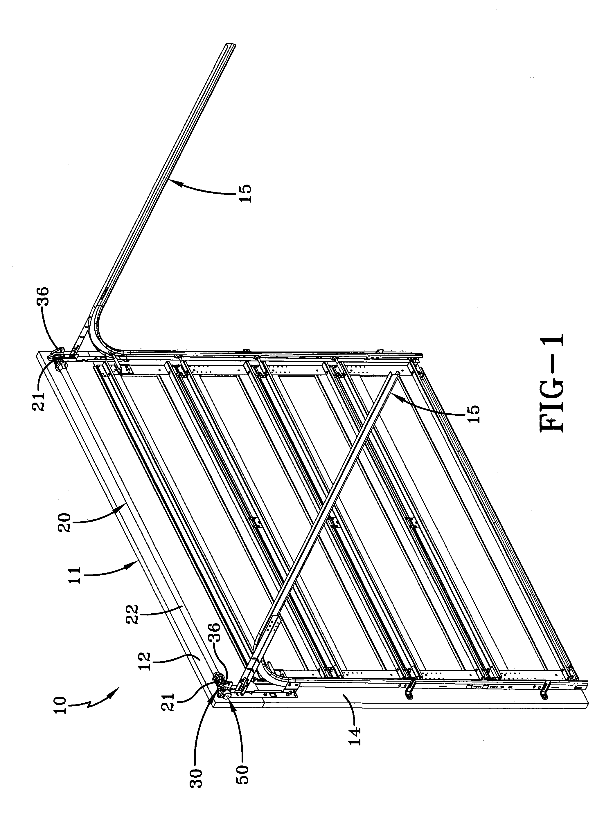 Tensioning tool for a counterbalance system for sectional doors