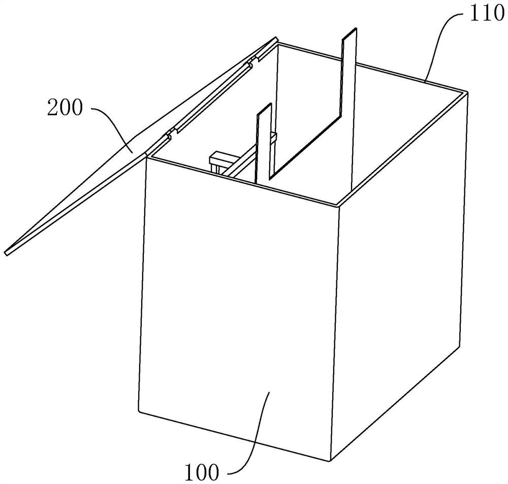 Packaging device with automatic bag opening function