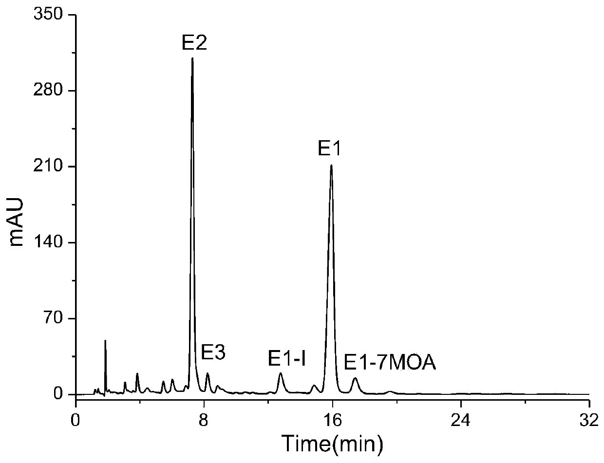 Polymyxin E component, photochemical product thereof and liquid chromatography-mass spectrometry analysis method
