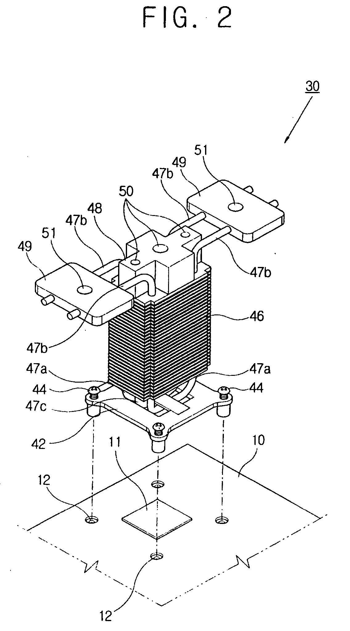 Computer having a heat discharging unit