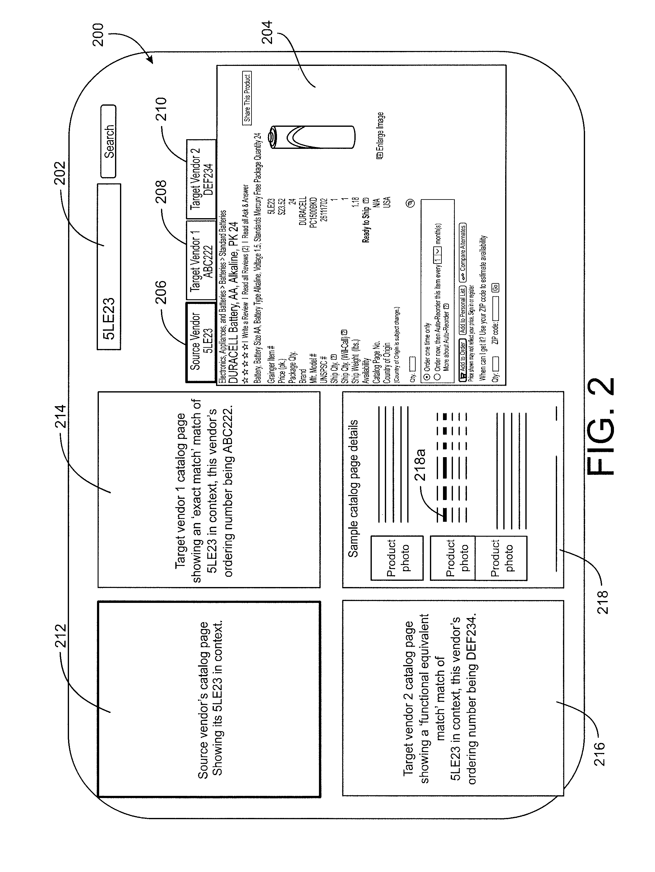 Systems and methods for providing third party product cross referencing