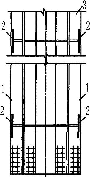 Novel stiffening structure of super-large box-shaped compression member of steel bridge and construction method thereof