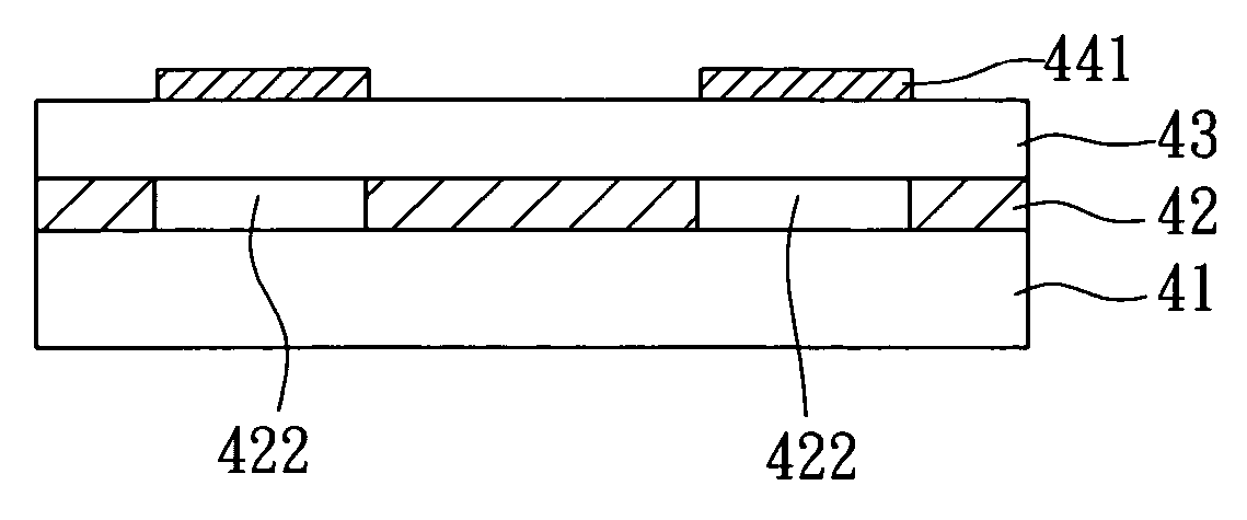 Imprint method for manufacturing micro capacitive ultrasonic transducer
