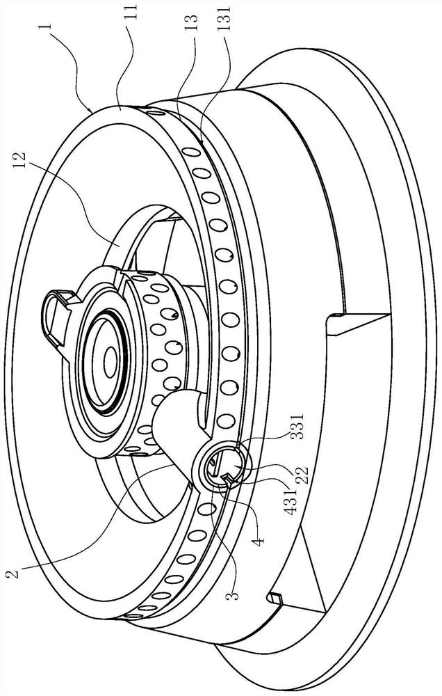 A fire cover for a gas stove