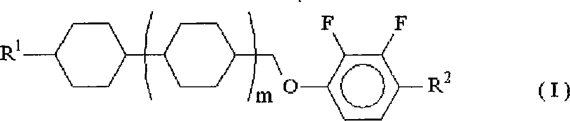 Difluorobenzene derivative and nematic liquid crystal composition by using the same