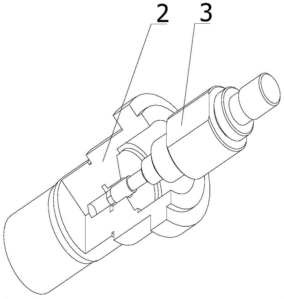 A shaft grinding process method and device for small pores