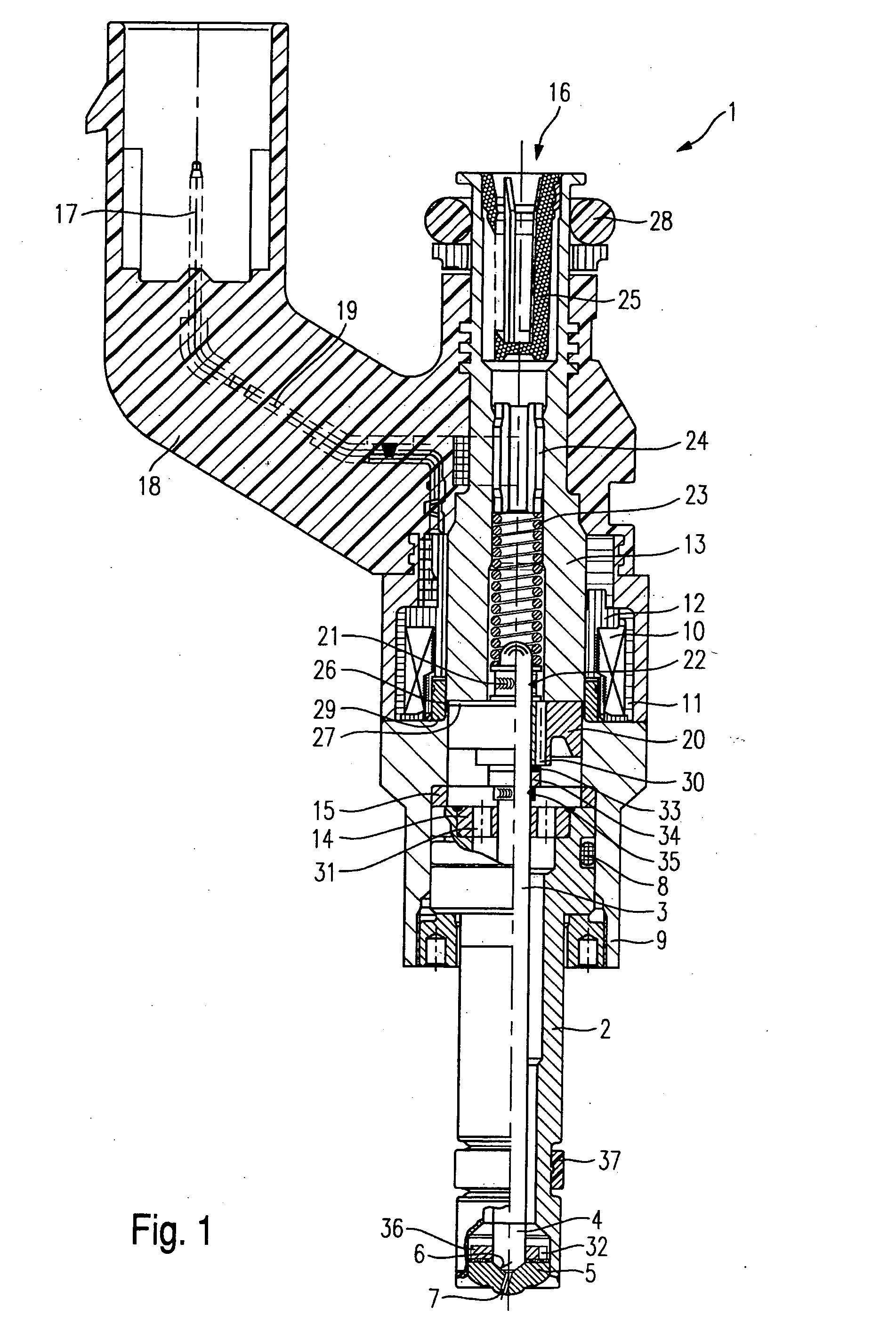 Fuel Injector Having an Integrated Ignition Device