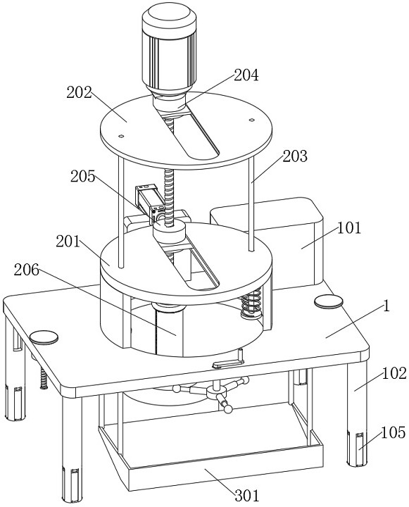 A sampling device for geological structure exploration