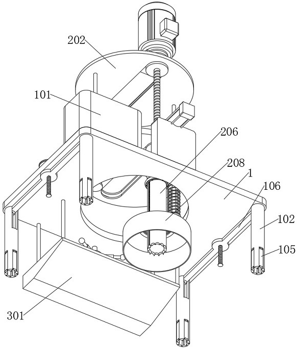 A sampling device for geological structure exploration