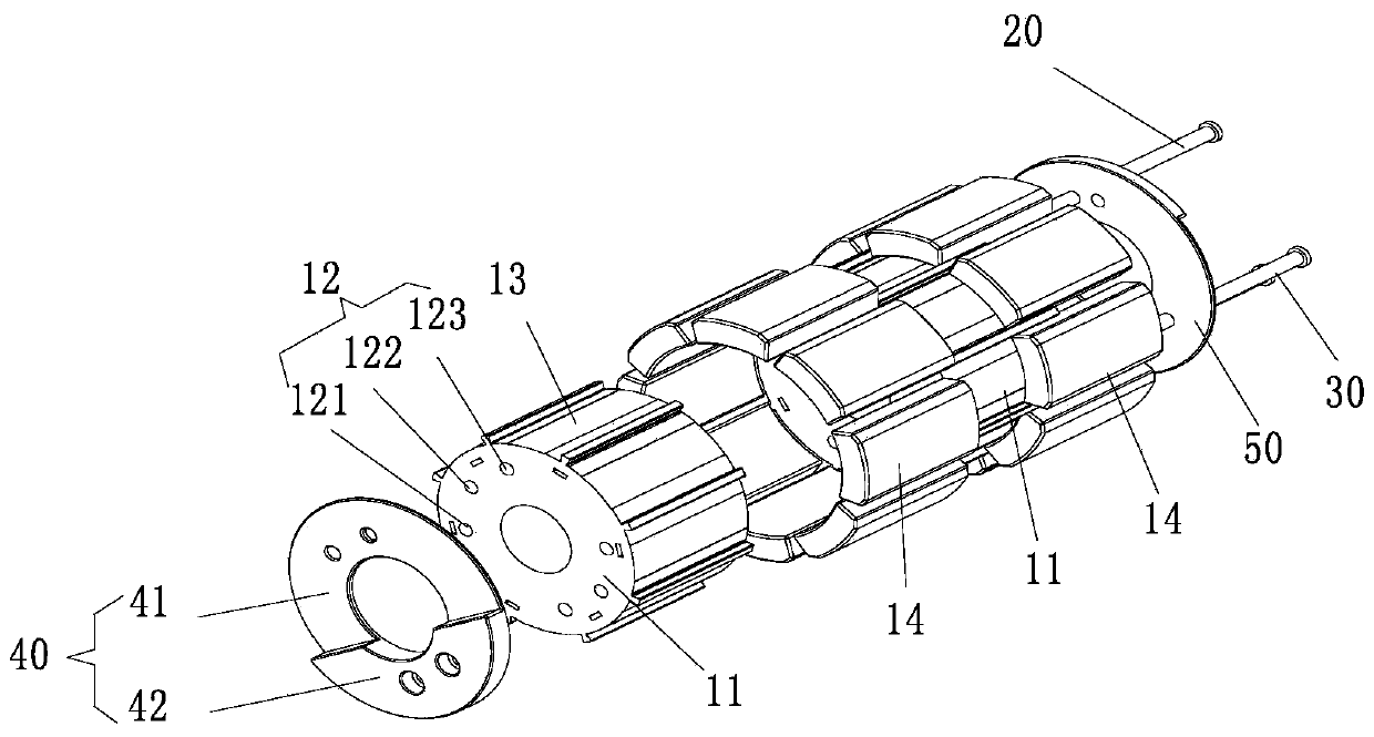 Rotor assembly and permanent magnet motor with same