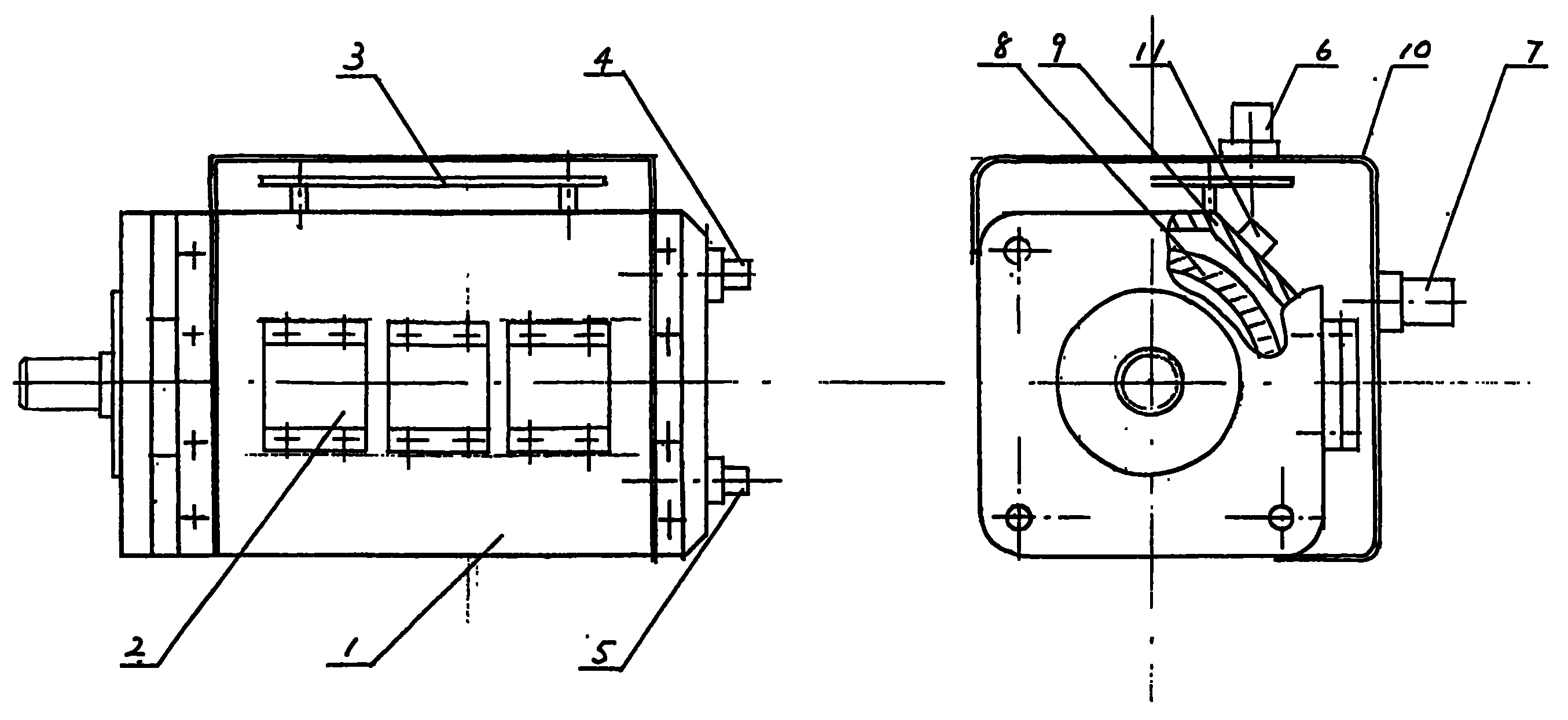 Electromechanical integral power unit of electric vehicle