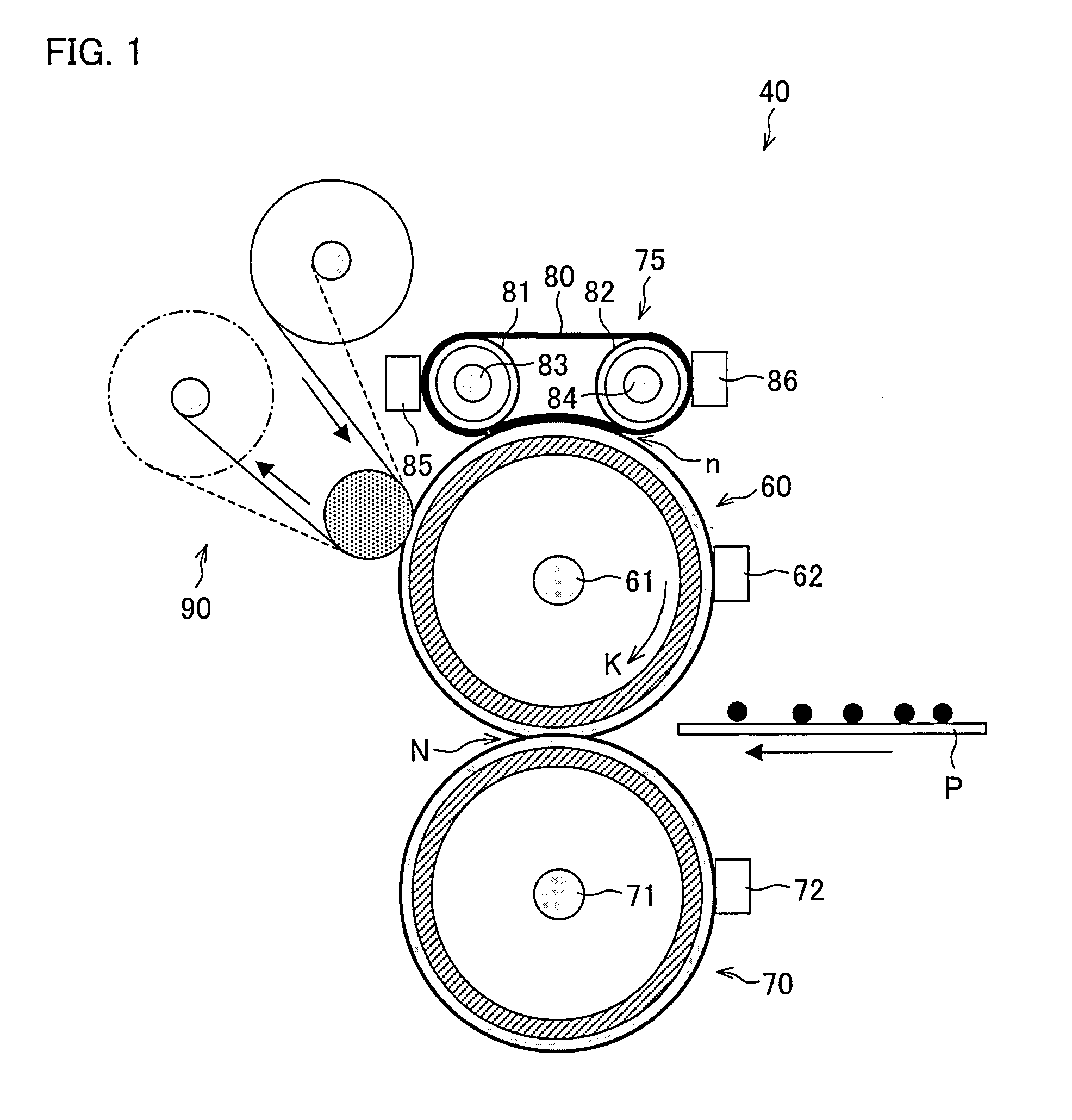 Fixing apparatus and image forming apparatus provided therewith
