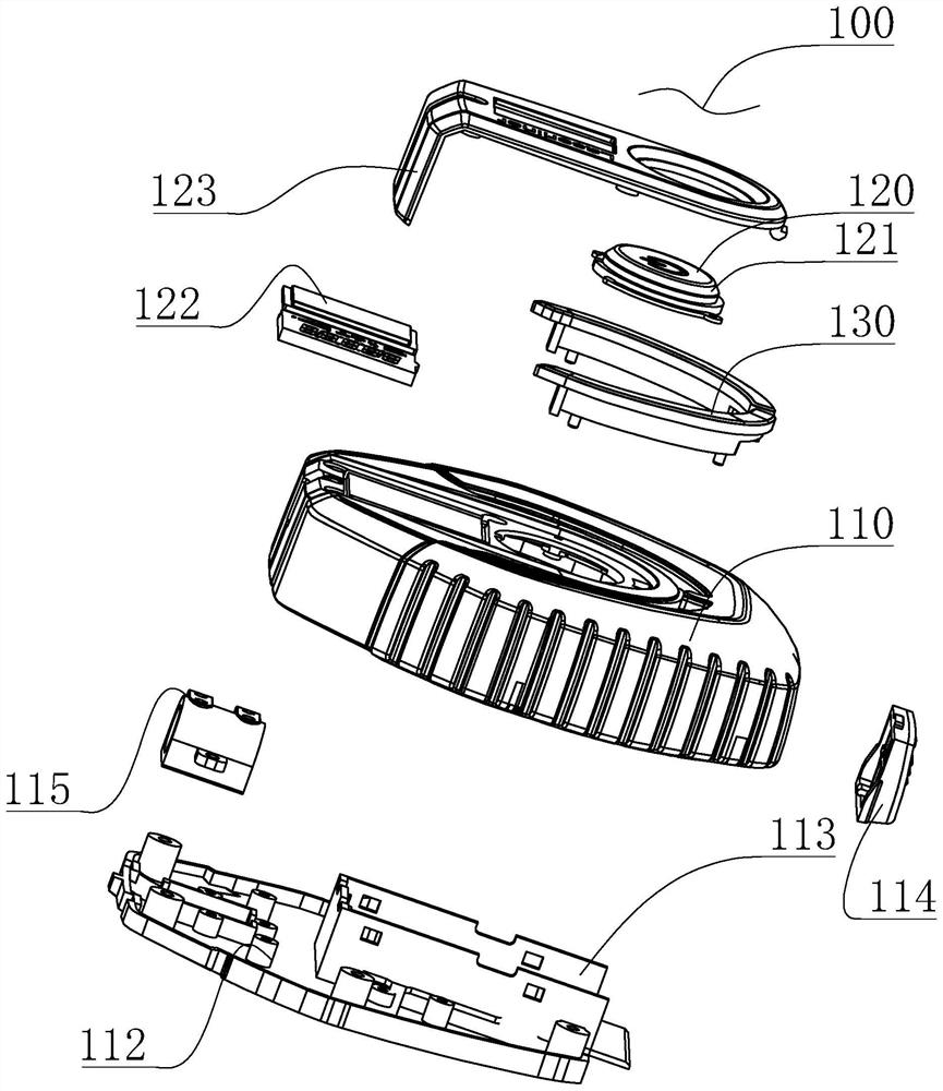 Line marking instrument and line marking method used on wall surface