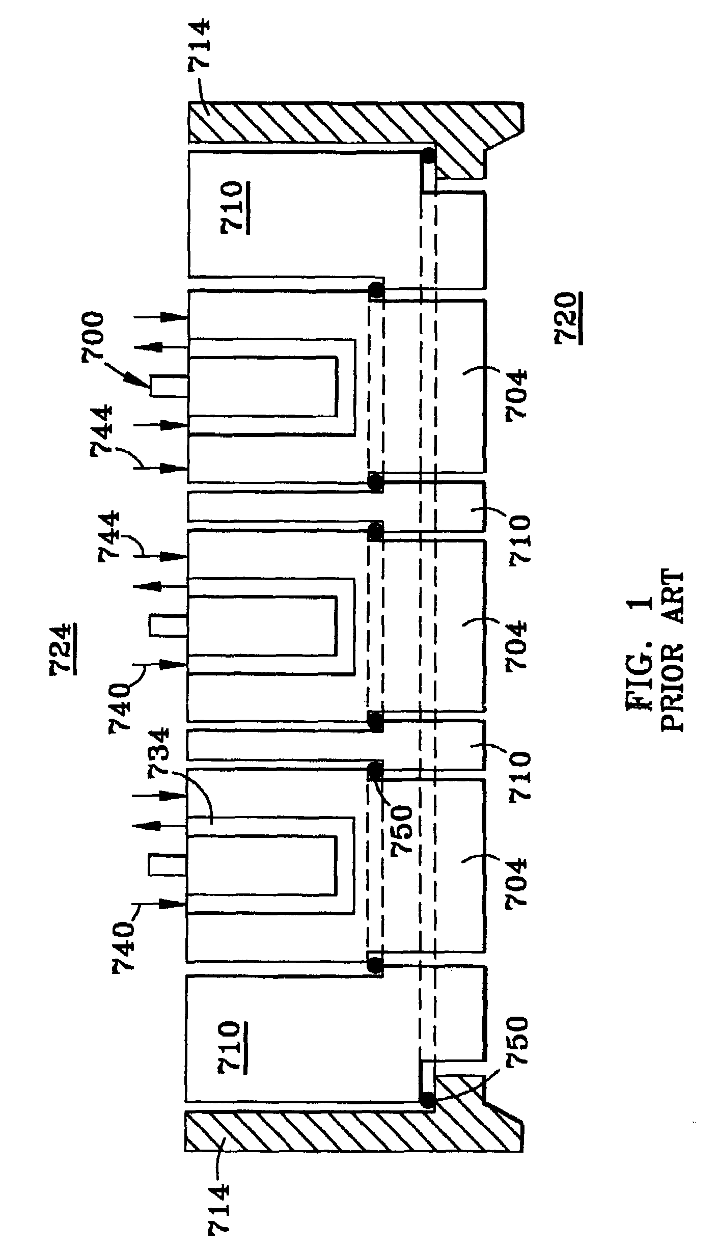 Controlled method for segmented electrode apparatus and method for plasma processing