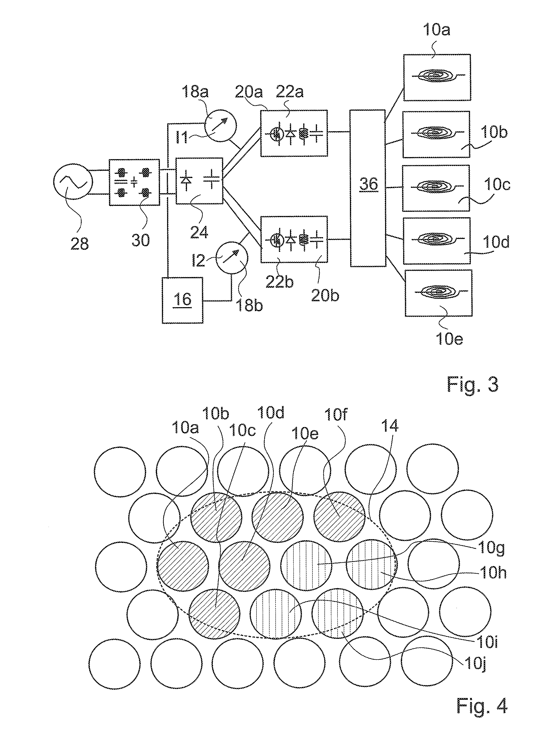 Induction HOB comprising a plurality of induction heaters
