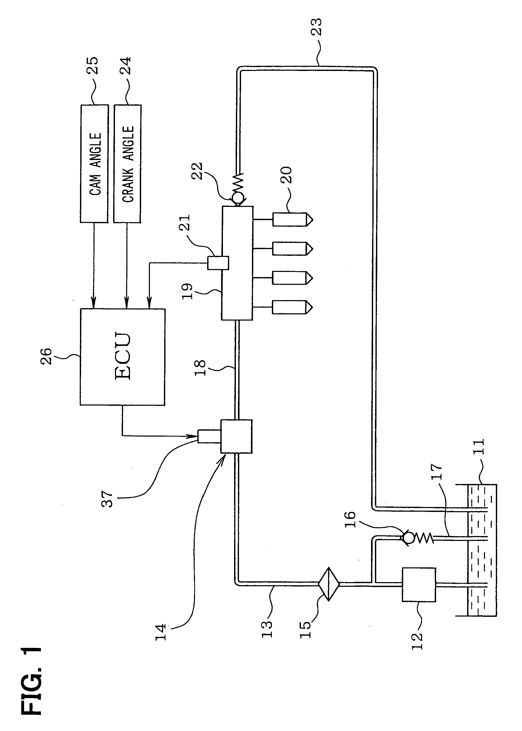 Fuel supply system of internal combustion engine