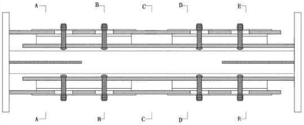 A shape memory alloy strand self-resetting friction anti-buckling support