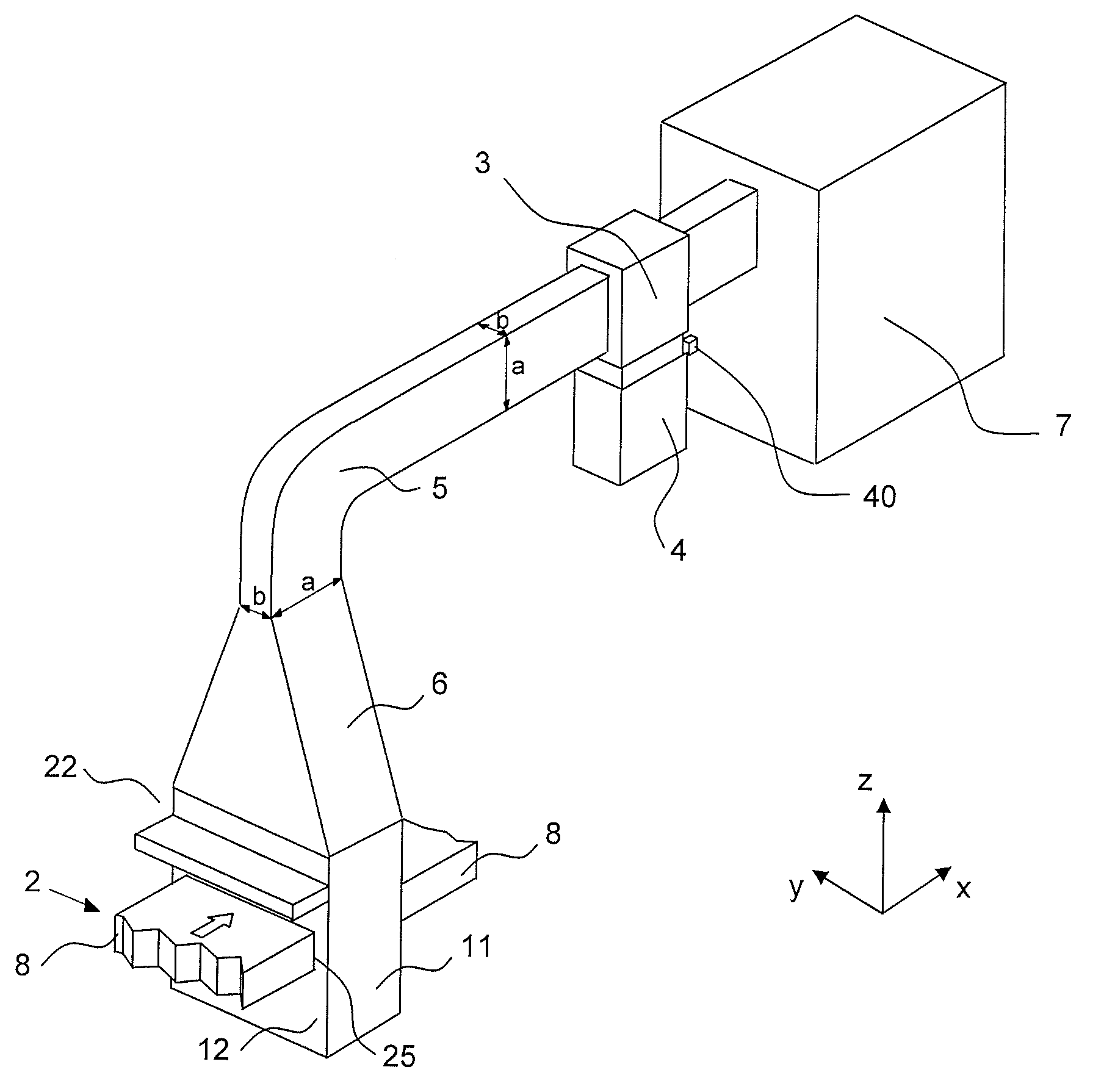 Apparatus for microwave heating of planar products