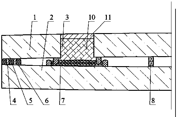 Microwave-heated convex vacuum glass edge-sealed and port-sealed by using sealing strips, and preparation method thereof