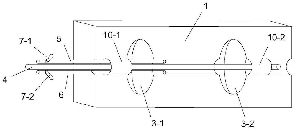 A gas extraction borehole plugging device and using method