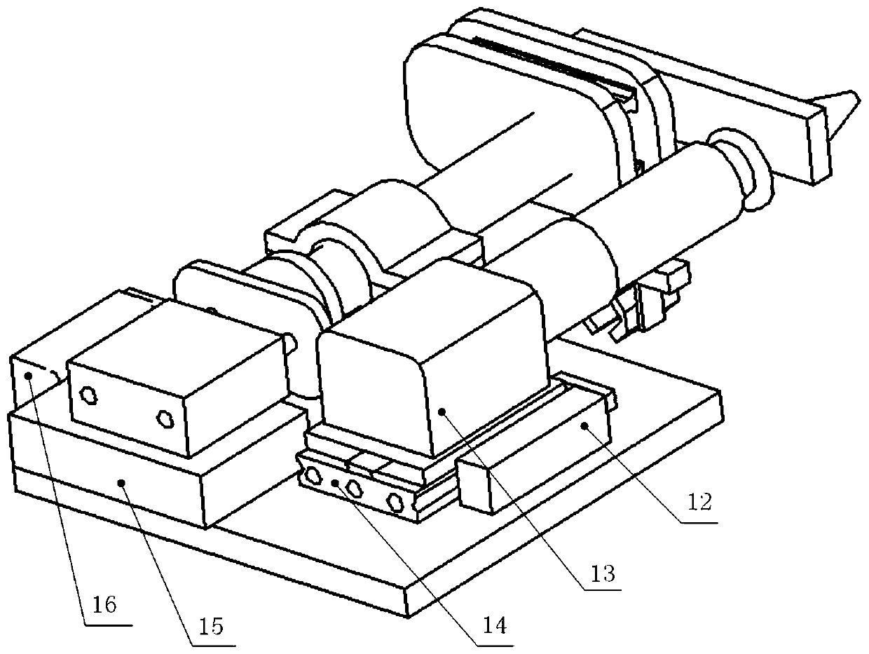 A bolt tightening system capable of accurately positioning the axis of a screw hole