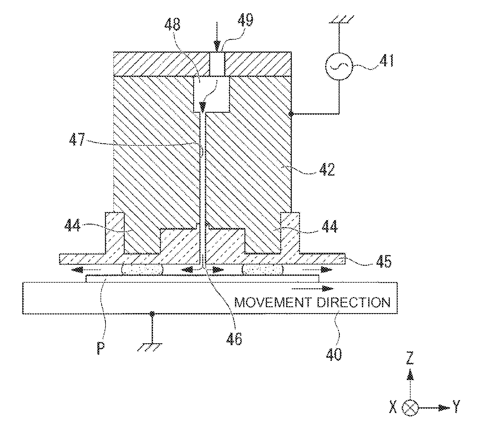 Method of forming bank, method of forming film pattern, semiconductor device, electro optic device, and electronic apparatus