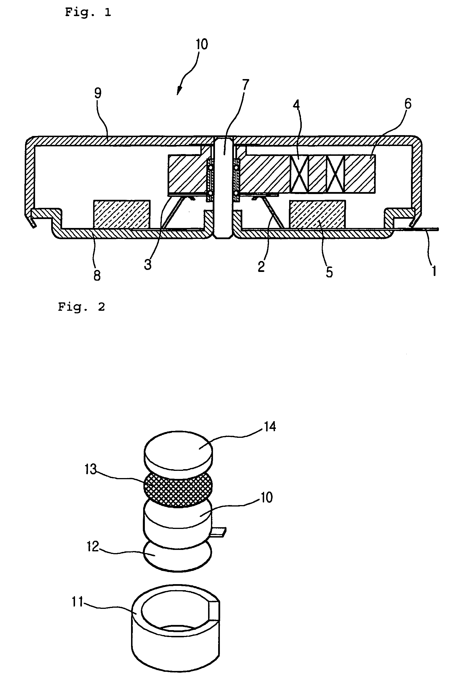 Vibration motor and mounting structure of the vibration motor and mounting method of the vibration motor