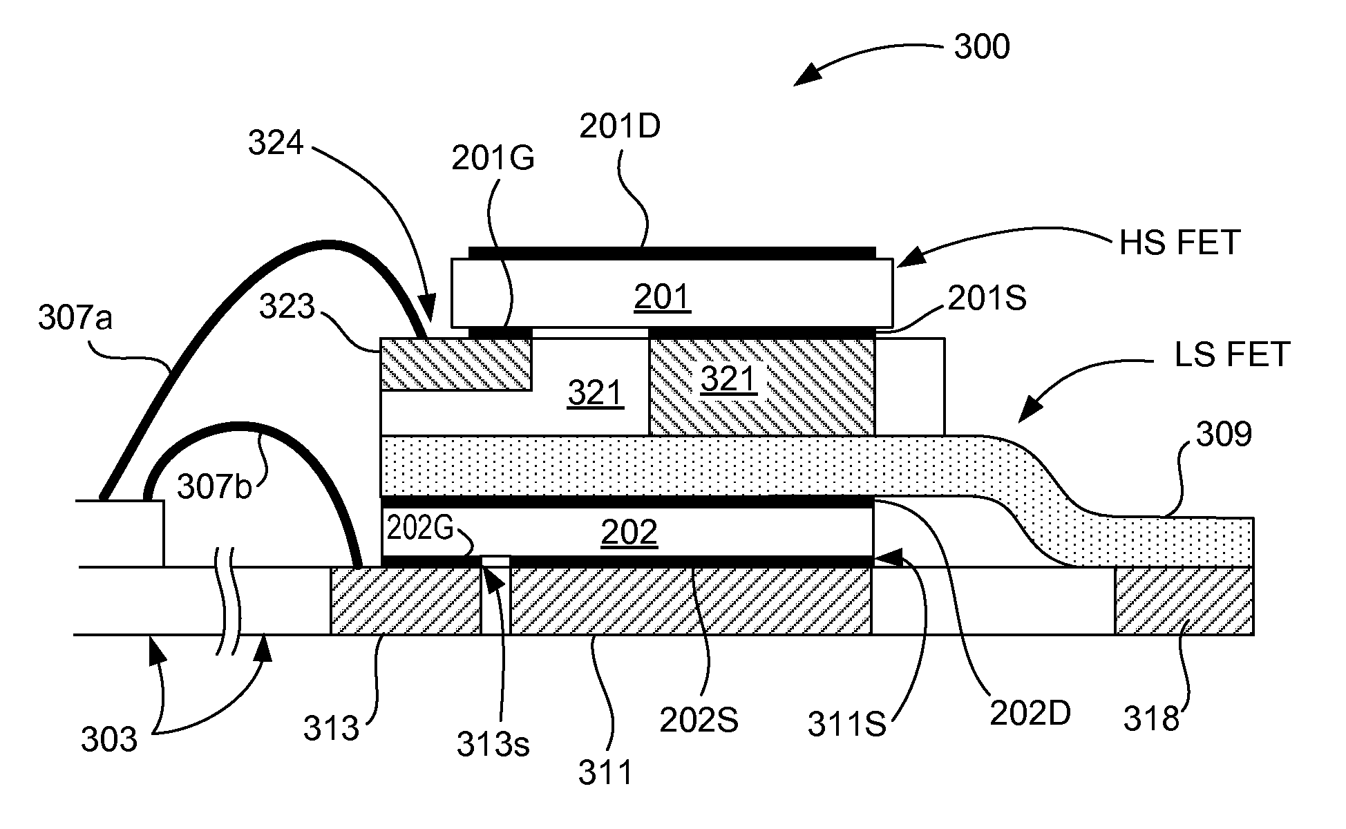 Dc/dc convertor power module package incorporating a stacked controller and construction methodology